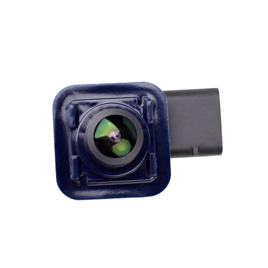 Rear view backup camera for Ford Super Duty trucks with a black 6-pin connector housing — view 4