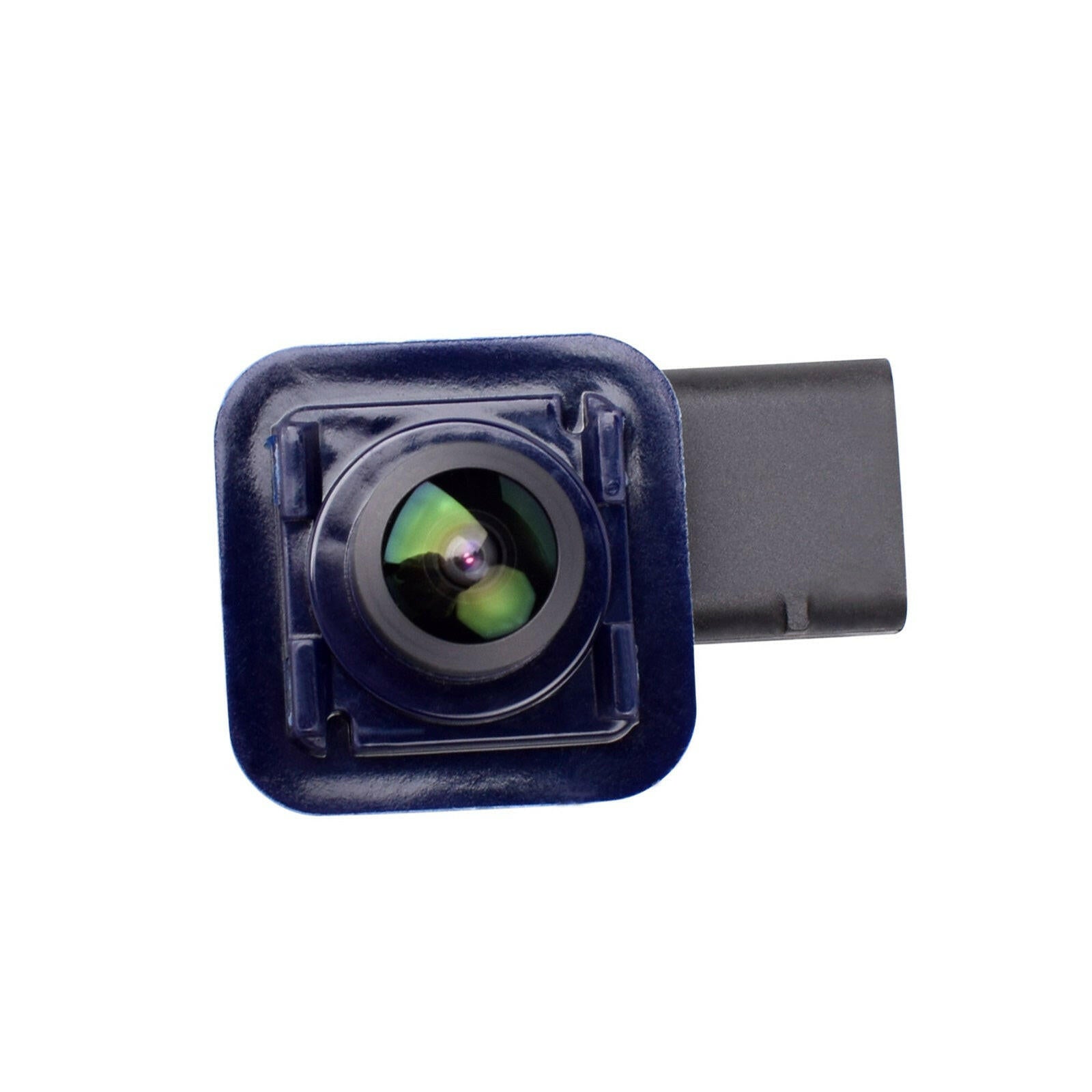 Rear view backup camera for Ford Super Duty trucks with a black 6-pin connector housing — view 4
