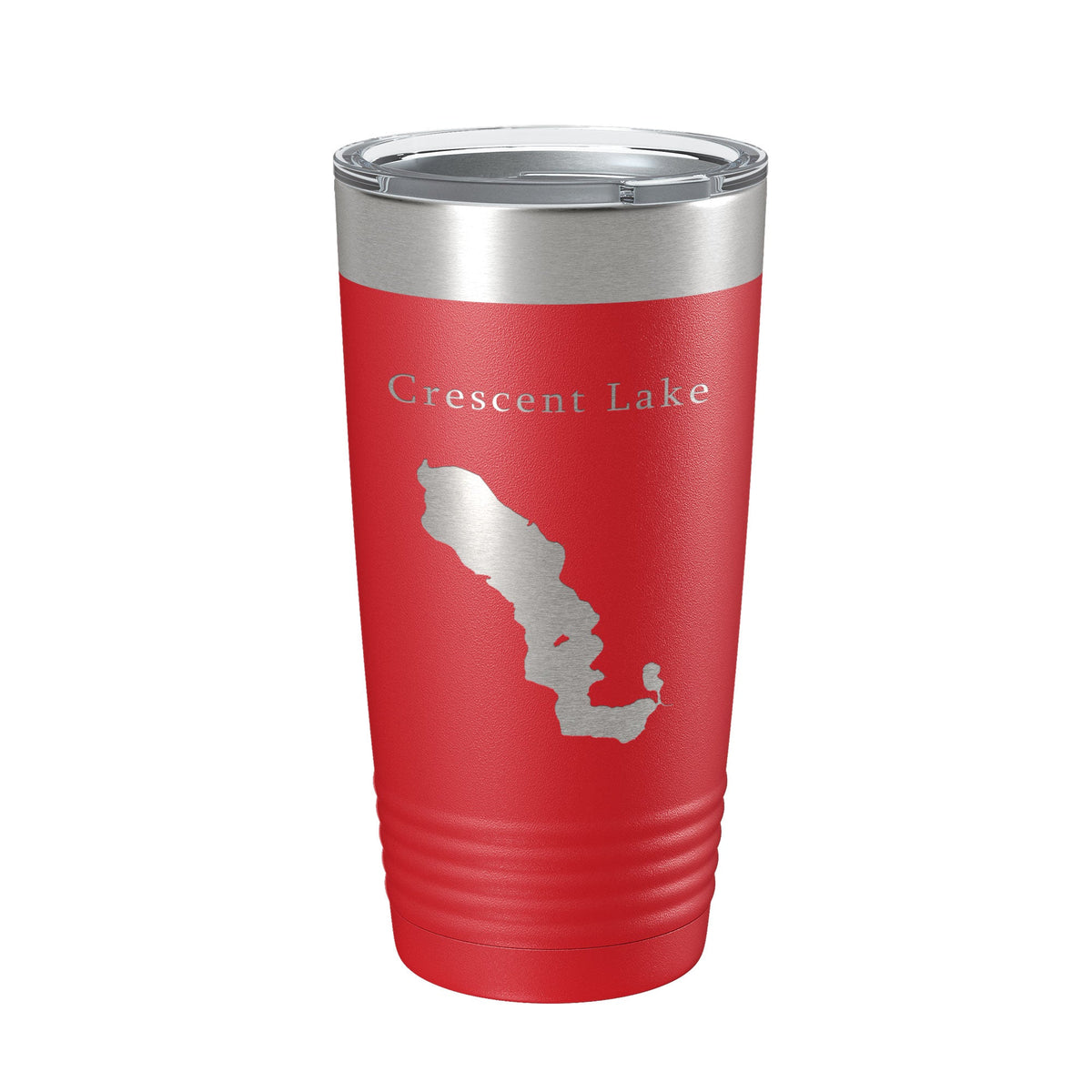 Crescent Lake Map Tumbler Travel Mug Insulated Laser Engraved Coffee Cup Florida 20 oz-10