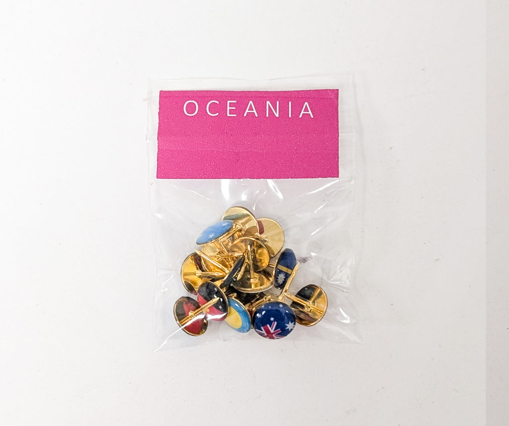 Epoxy National Flag Push Pins | Continental Sets-13