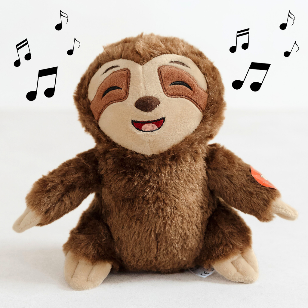 'Nuna' the Cute Musical Sloth Plush Toy