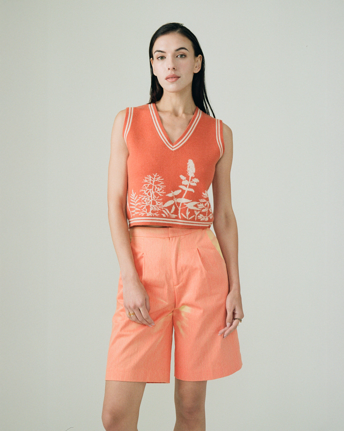 Botanic Sweater Vest-2