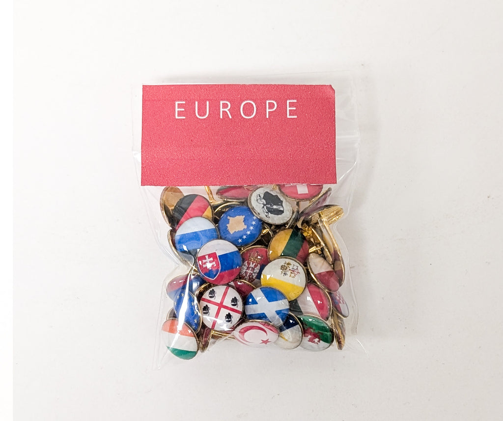 Epoxy National Flag Push Pins | Continental Sets-9