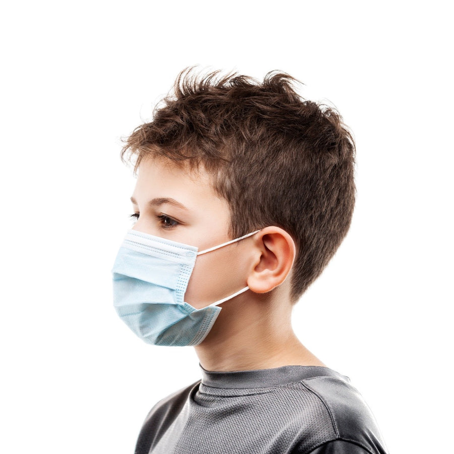 ASTM  PEDIATRIC PROCEDURE MASK LEVEL 1  (BLUE)