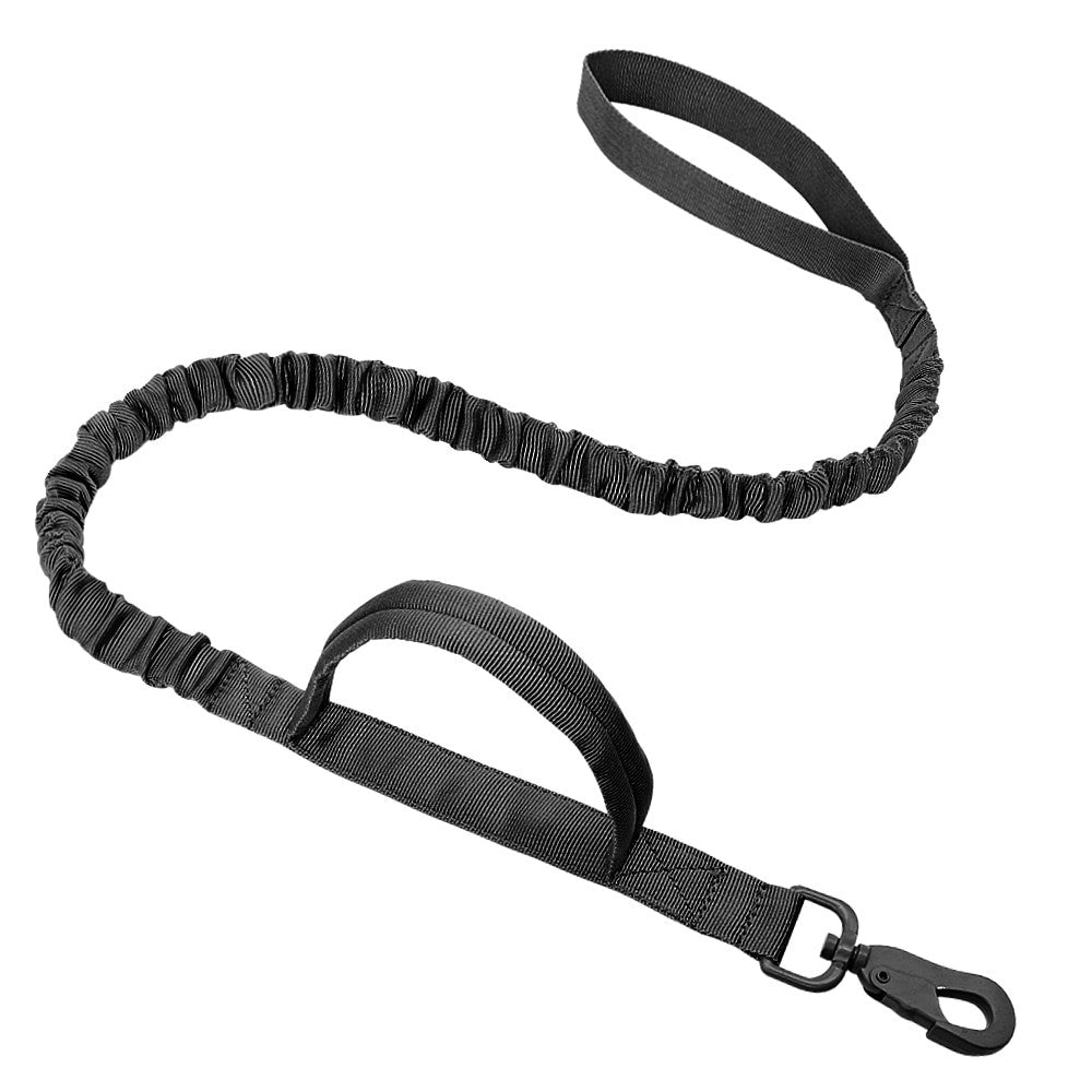 Military tactical dog collar and leash set in durable nylon for medium to large dogs — view 21