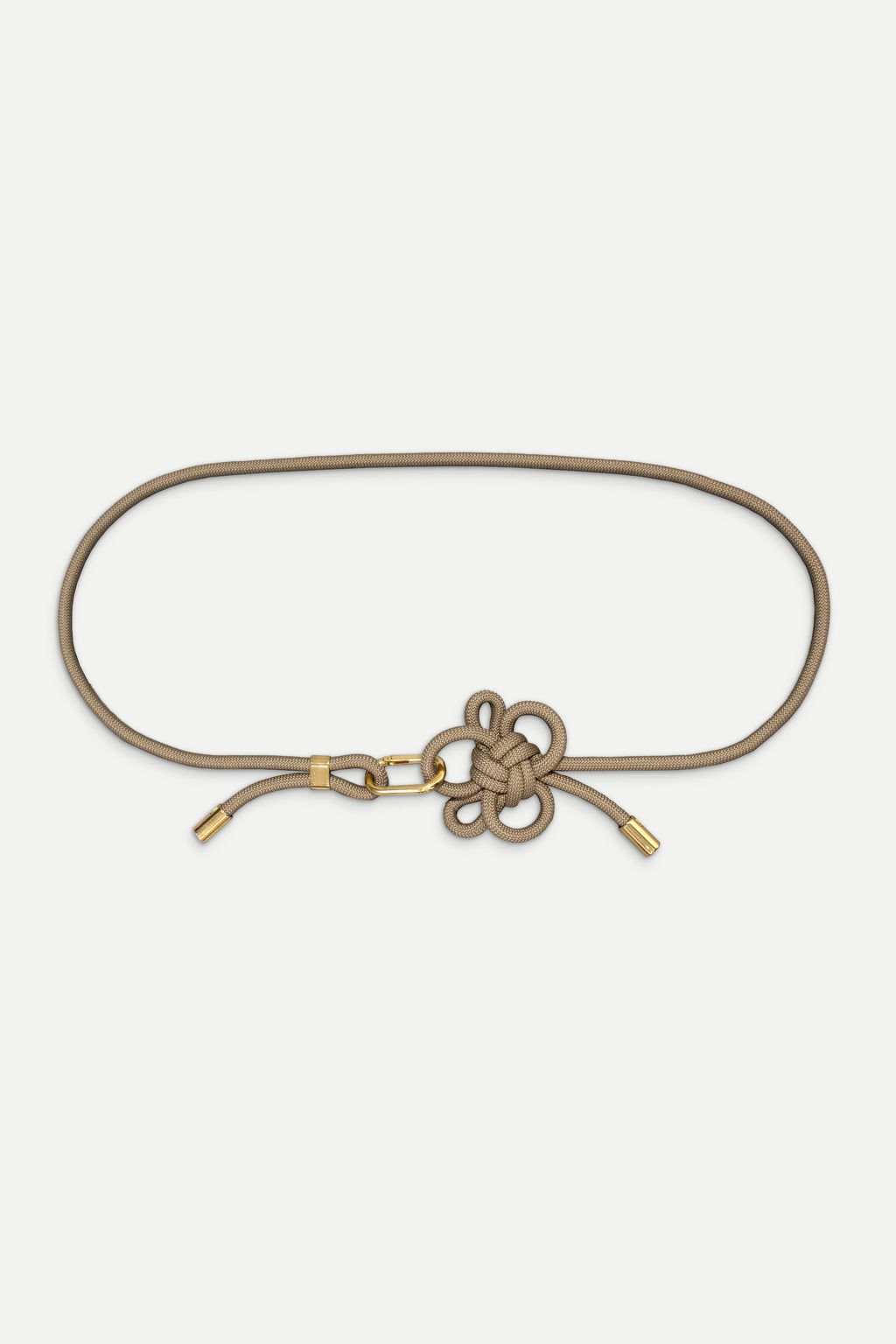 LUCK Flower Knot Belt in Beige-0