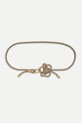 LUCK Flower Knot Belt in Beige-0