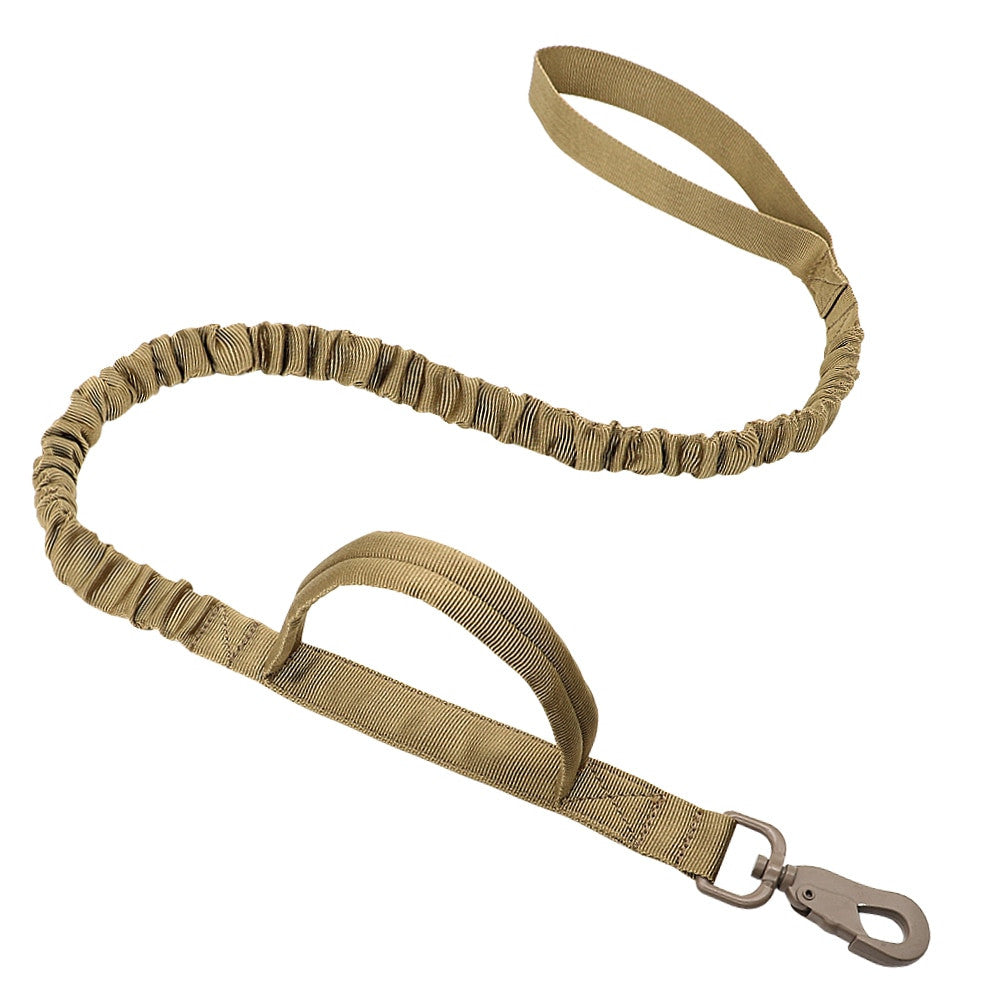 Military tactical dog collar and leash set in durable nylon for medium to large dogs — view 23