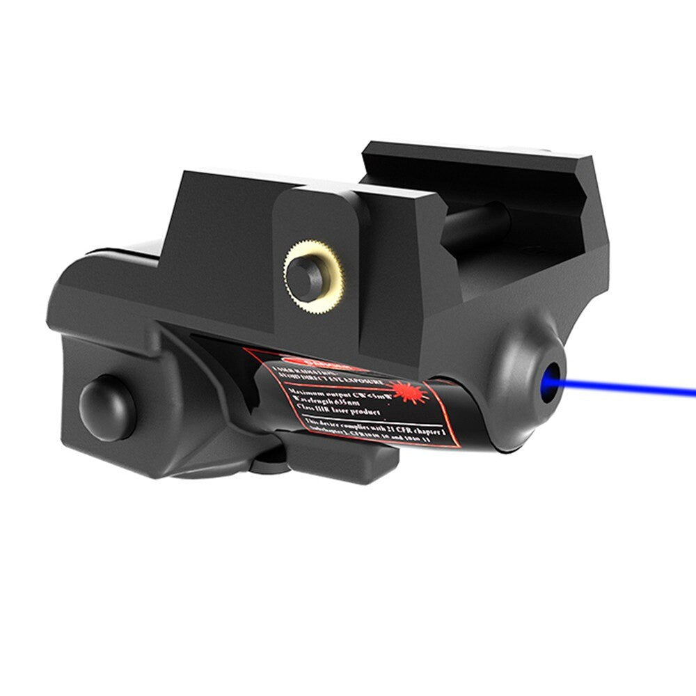 Tactical USB rechargeable green and blue laser sight made of aluminum alloy for airsoft accessories — view 8