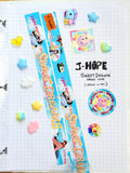 Sweet Dreams 25mm washi tape roll featuring dreamy cloud designs and aesthetic lyrics