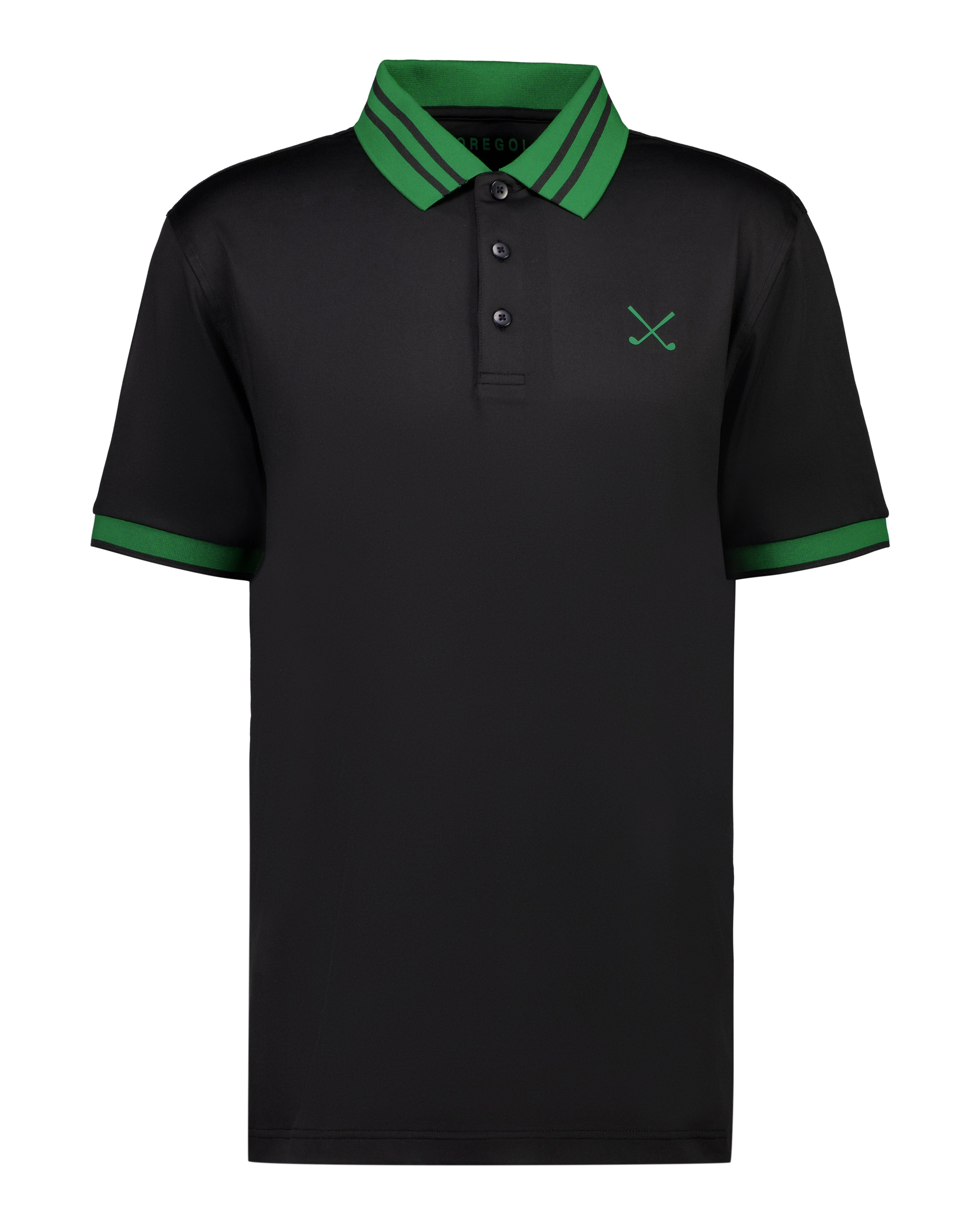 Men's premium athletic fit golf polo shirt in solid color for comfortable outdoor sports — view 2