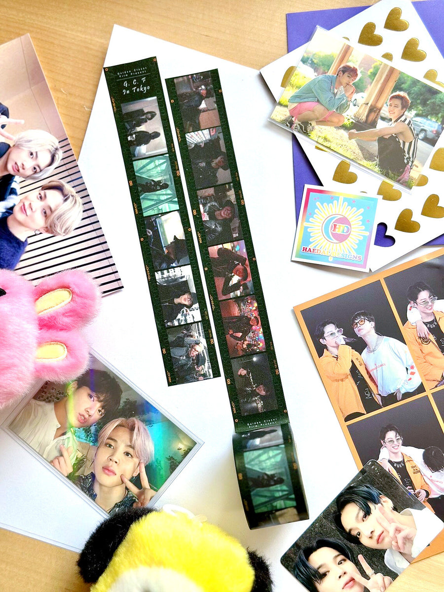 Jimin & Jungkook - GCF Tokyo Washi Tape - 30mm x 10m