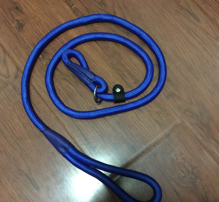 Durable dog leash pet walking chain with secure metal clasp, available in various thickness sizes — view 3
