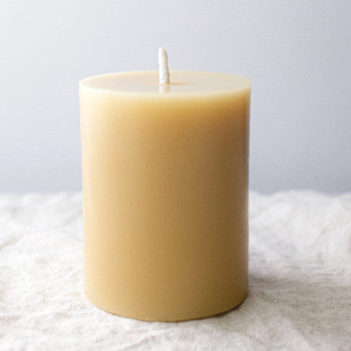 Beeswax Pillar Candles | Classic | 10cm