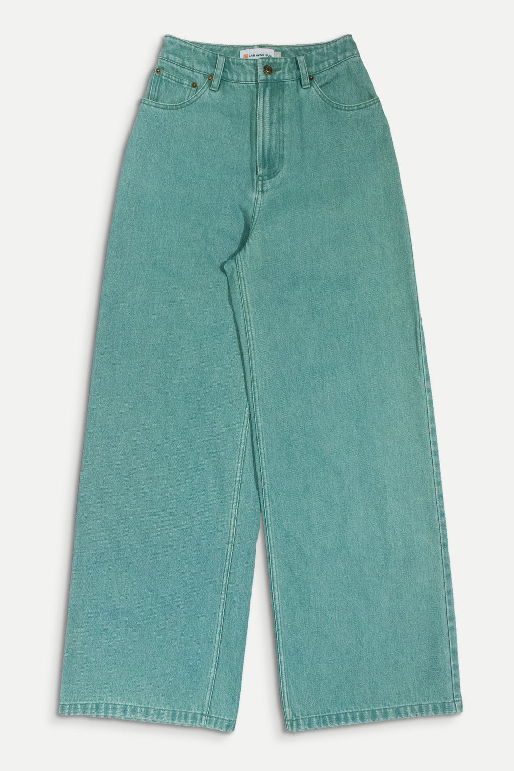 Green Denim Jeans-0