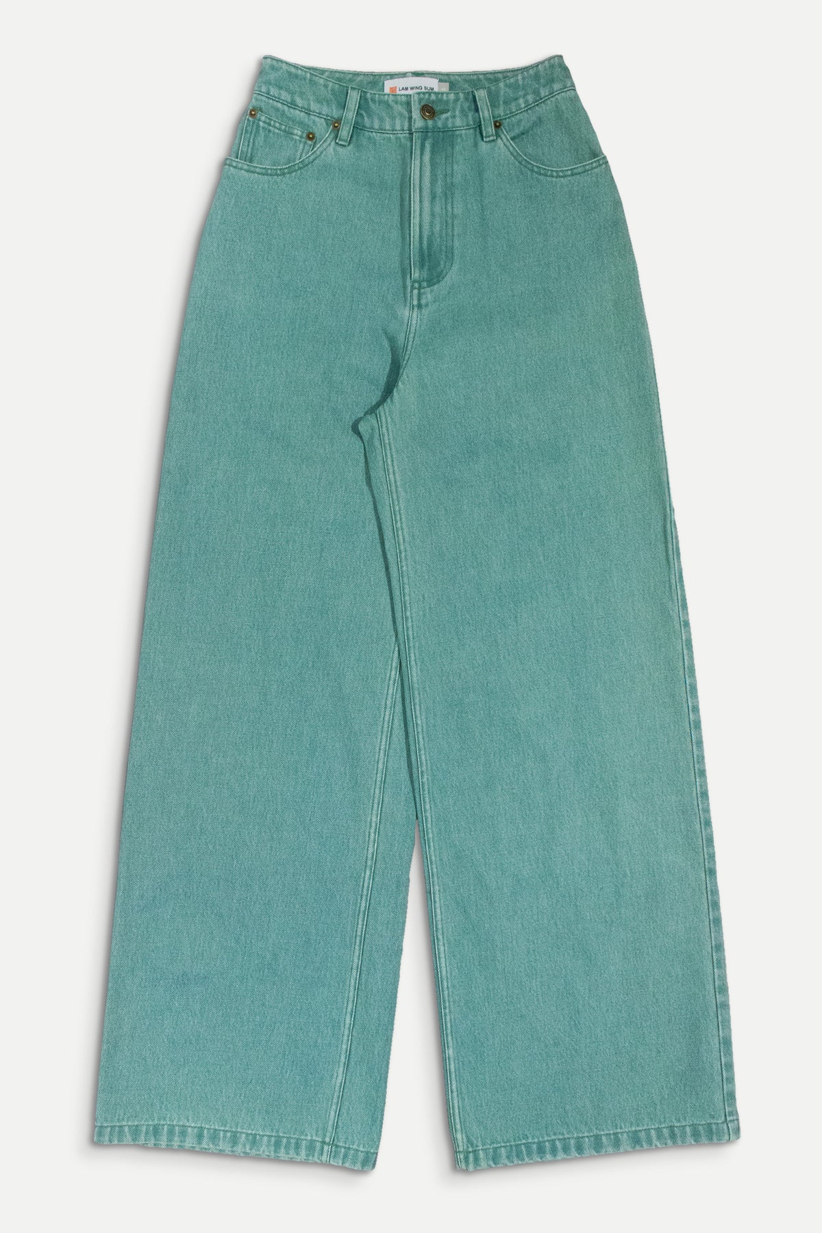 Green Denim Jeans-0
