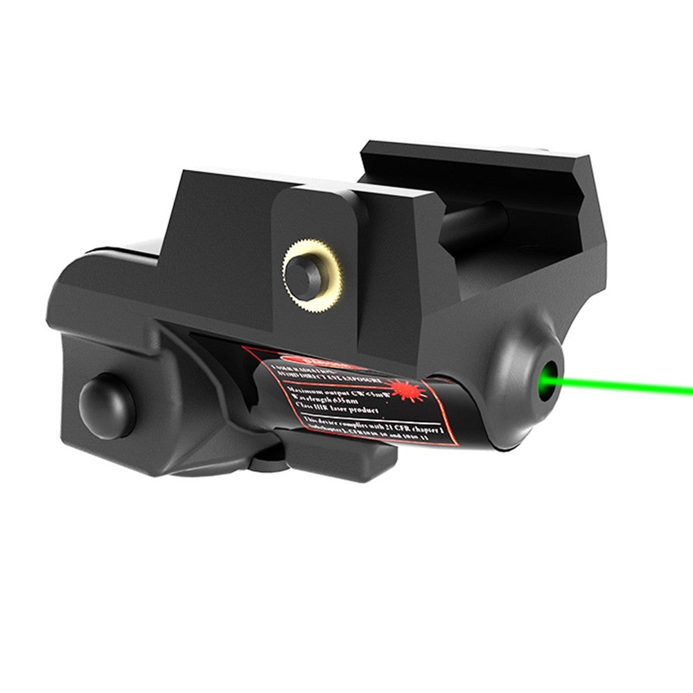 Tactical USB rechargeable green and blue laser sight made of aluminum alloy for airsoft accessories — view 7