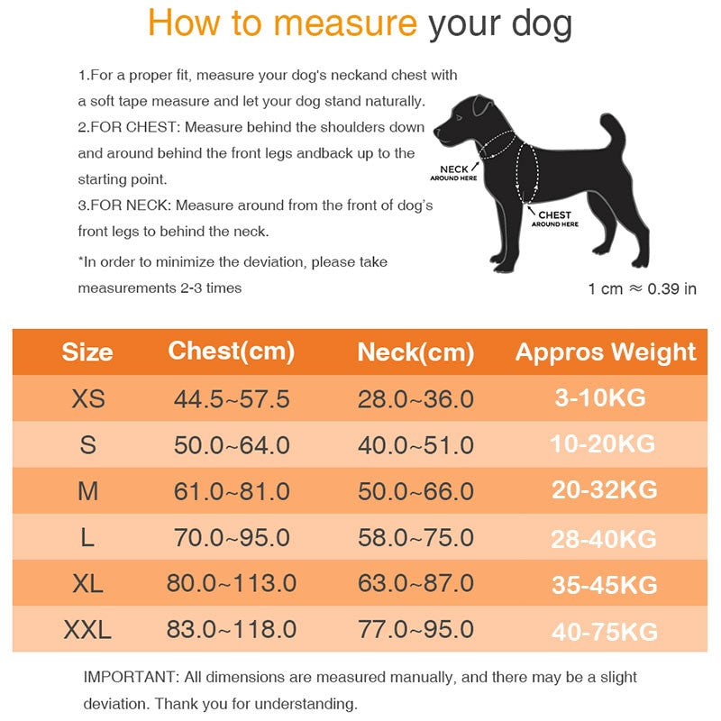 Dog Harness ID Tag Custom Harness