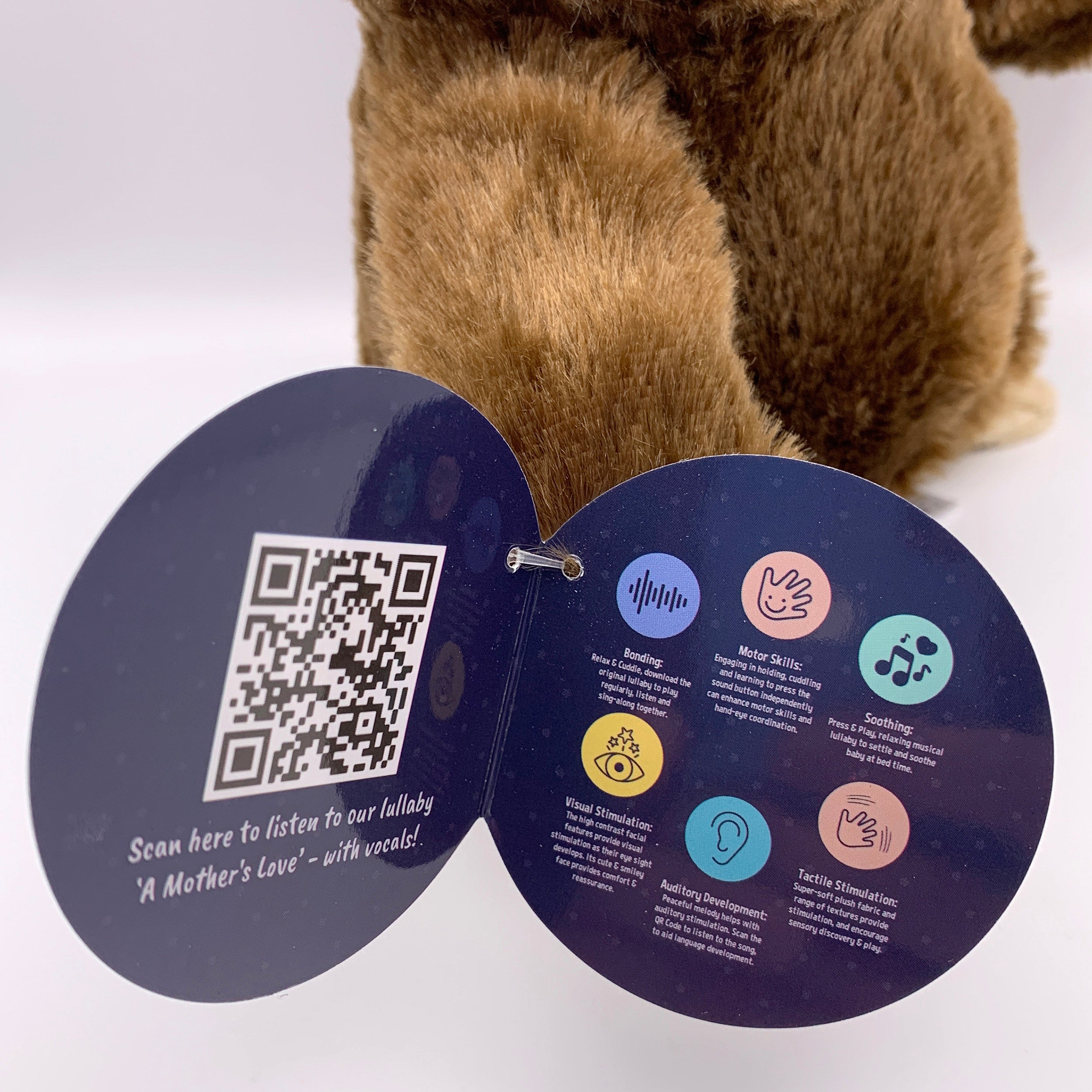 'Nuna' the Cute Musical Sloth Plush Toy