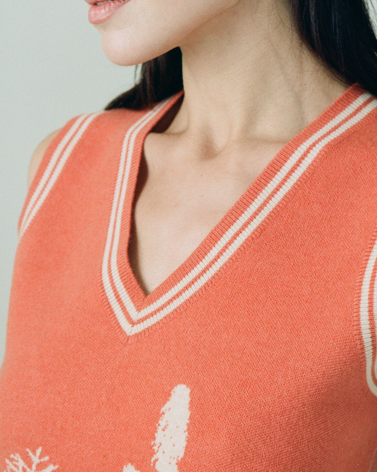 Botanic Sweater Vest-3