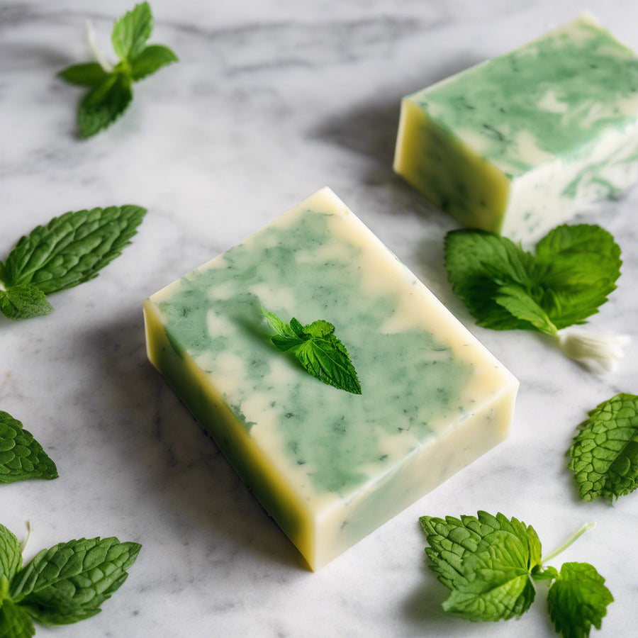 Peppermint Leaf Soap (2 Pack)
