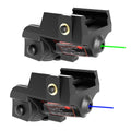 Tactical USB rechargeable green and blue laser sight made of aluminum alloy for airsoft accessories