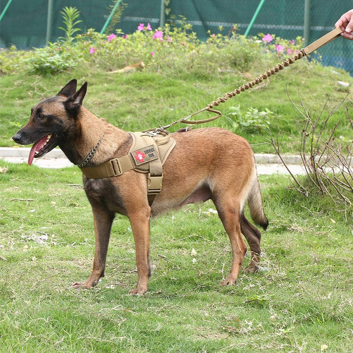 Military Tactical Dog Harness Patrol K9 Working Pet