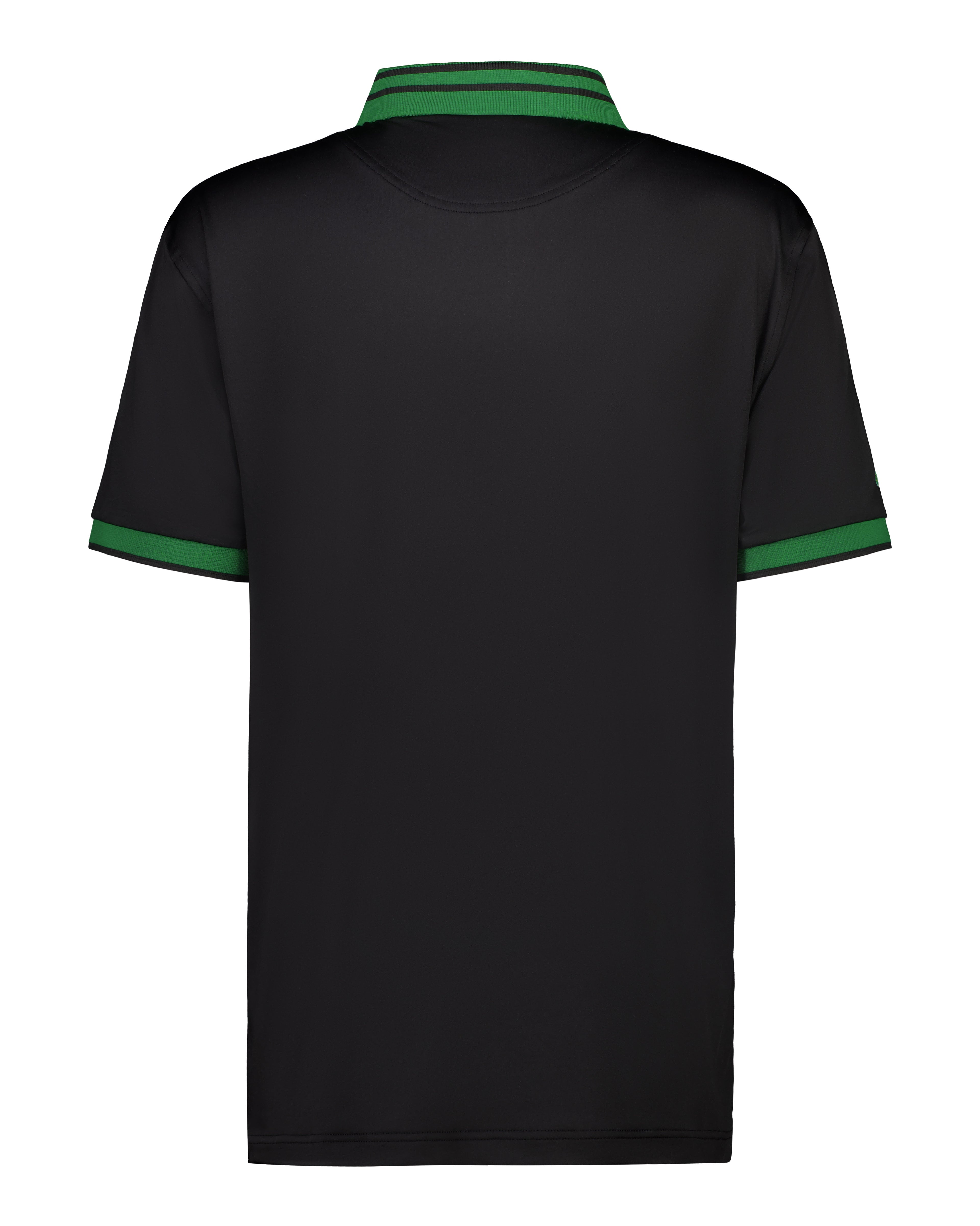 Men's premium athletic fit golf polo shirt in solid color for comfortable outdoor sports — view 4