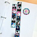Wide 30mm J-Hope Jack in the Box glossy washi tape roll for journaling and scrapbooking.