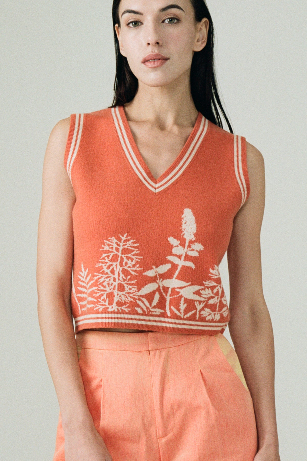 Botanic Sweater Vest-6