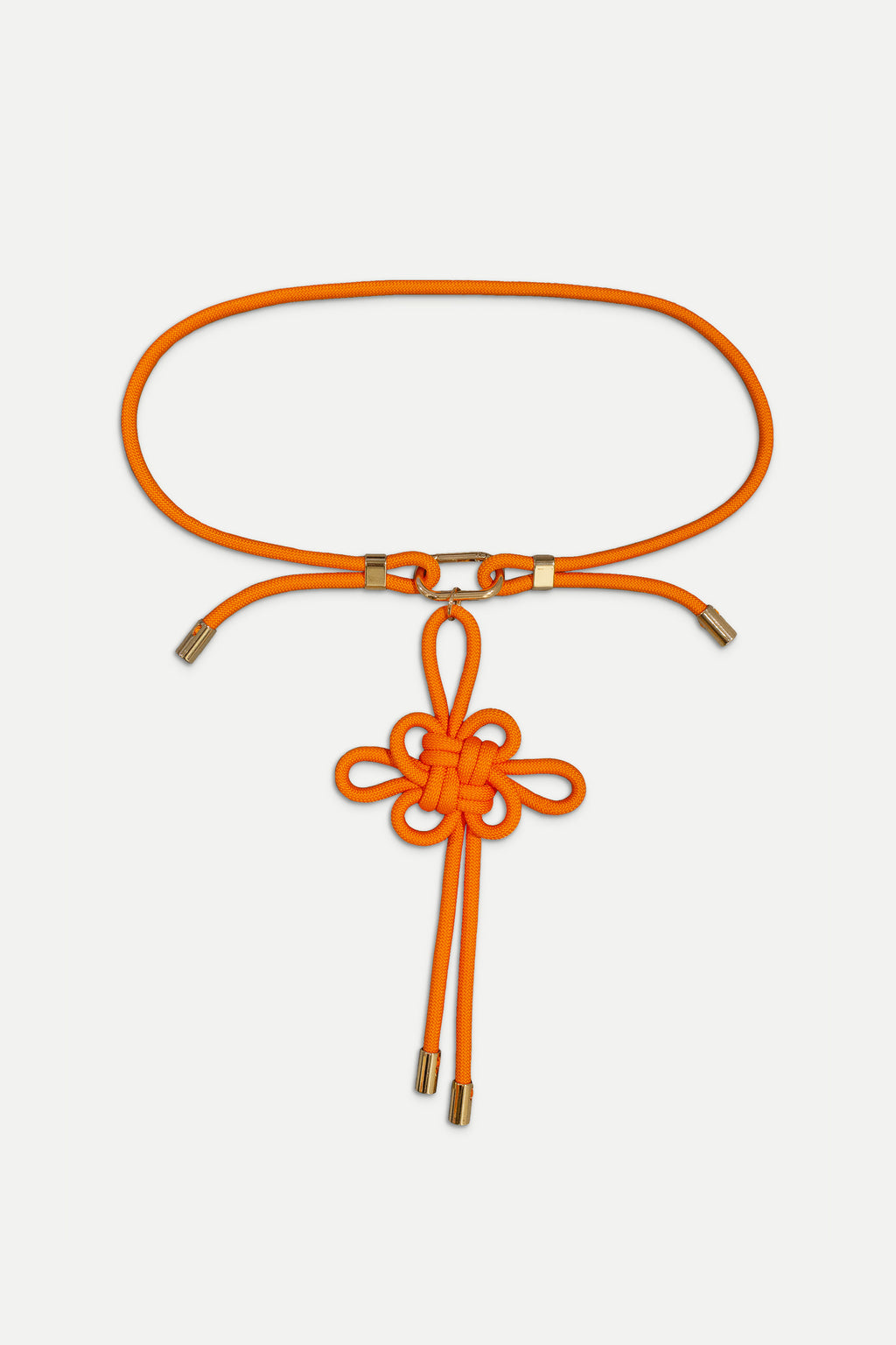 LUCK Knot Belt in Orange-0