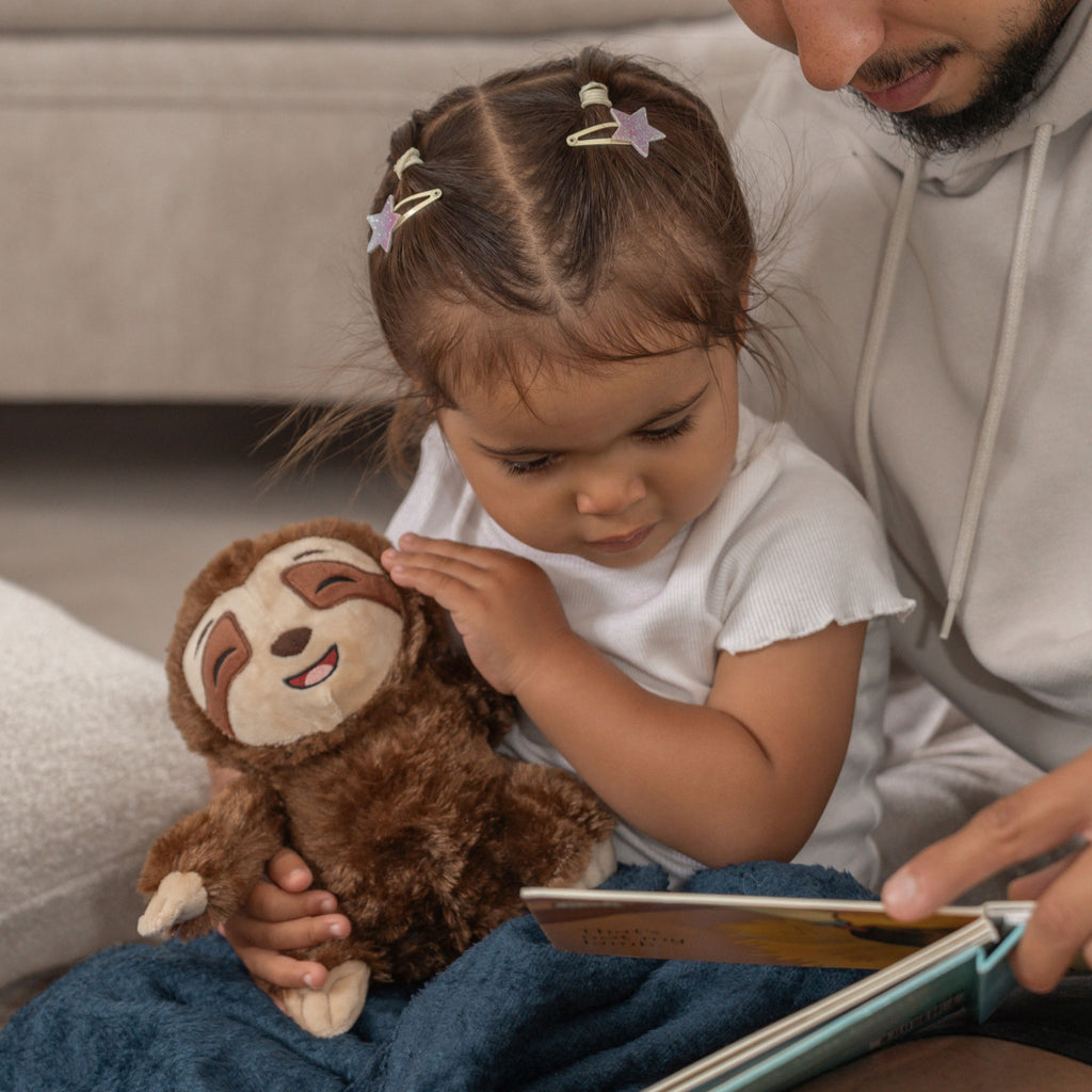 'Nuna' the Cute Musical Sloth Plush Toy