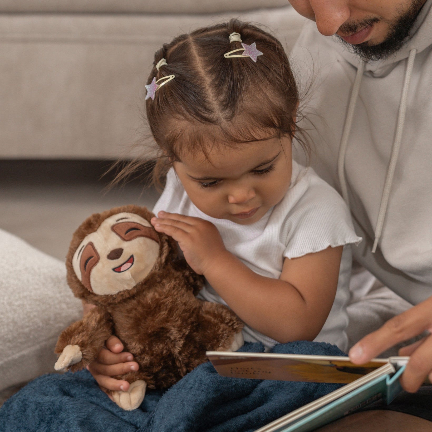 'Nuna' the Cute Musical Sloth Plush Toy