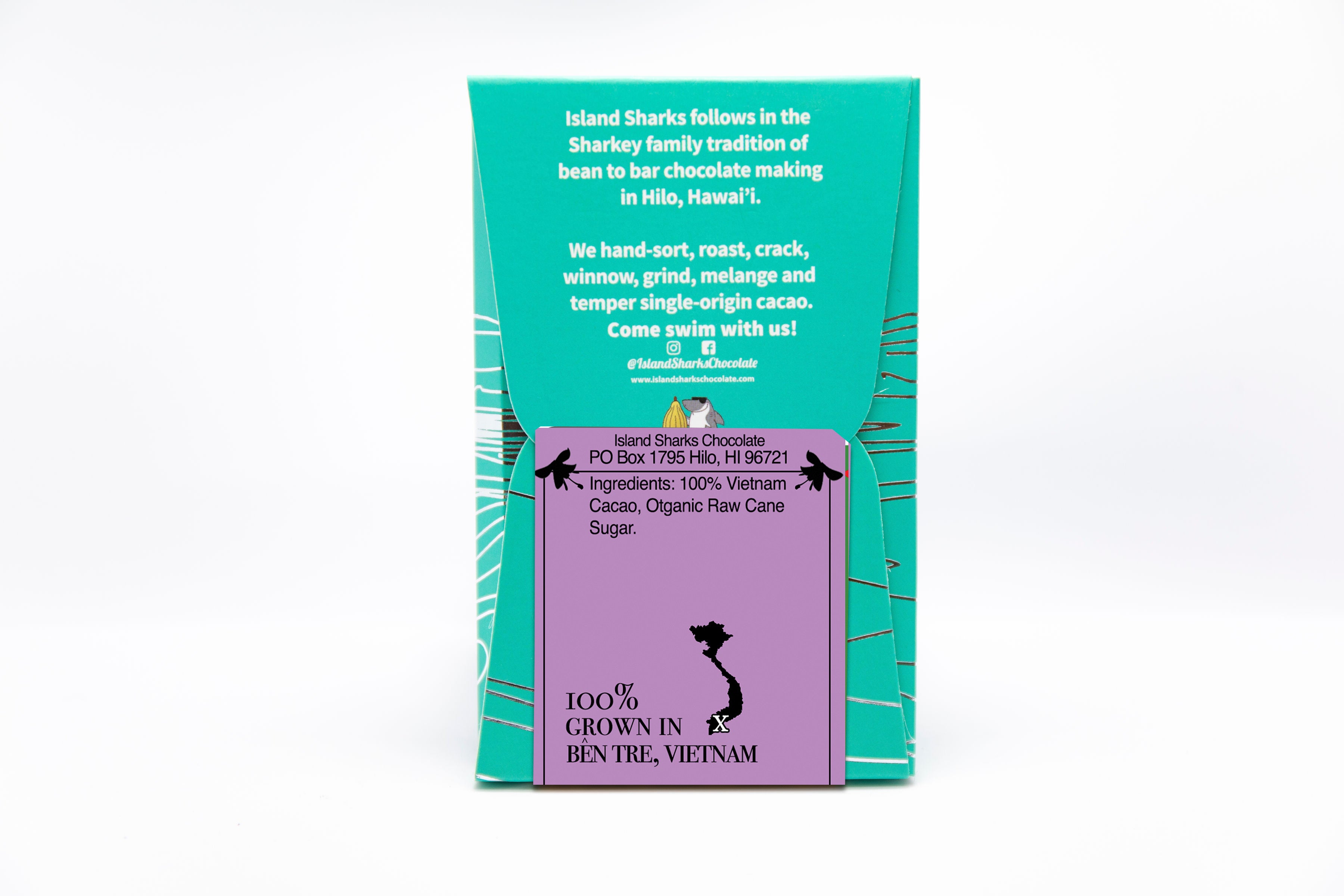 Eighteen premium 72% Ben Tre dark chocolate bars wrapped in elegant artisanal packaging — view 4