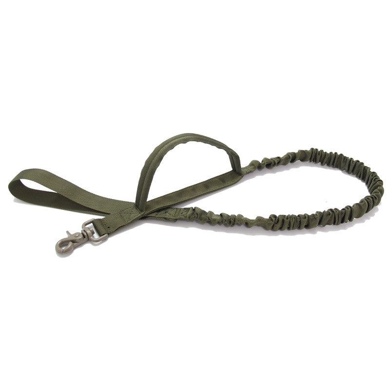 Military tactical dog harness in heavy-duty nylon featuring adjustable straps and a padded vest design — view 30
