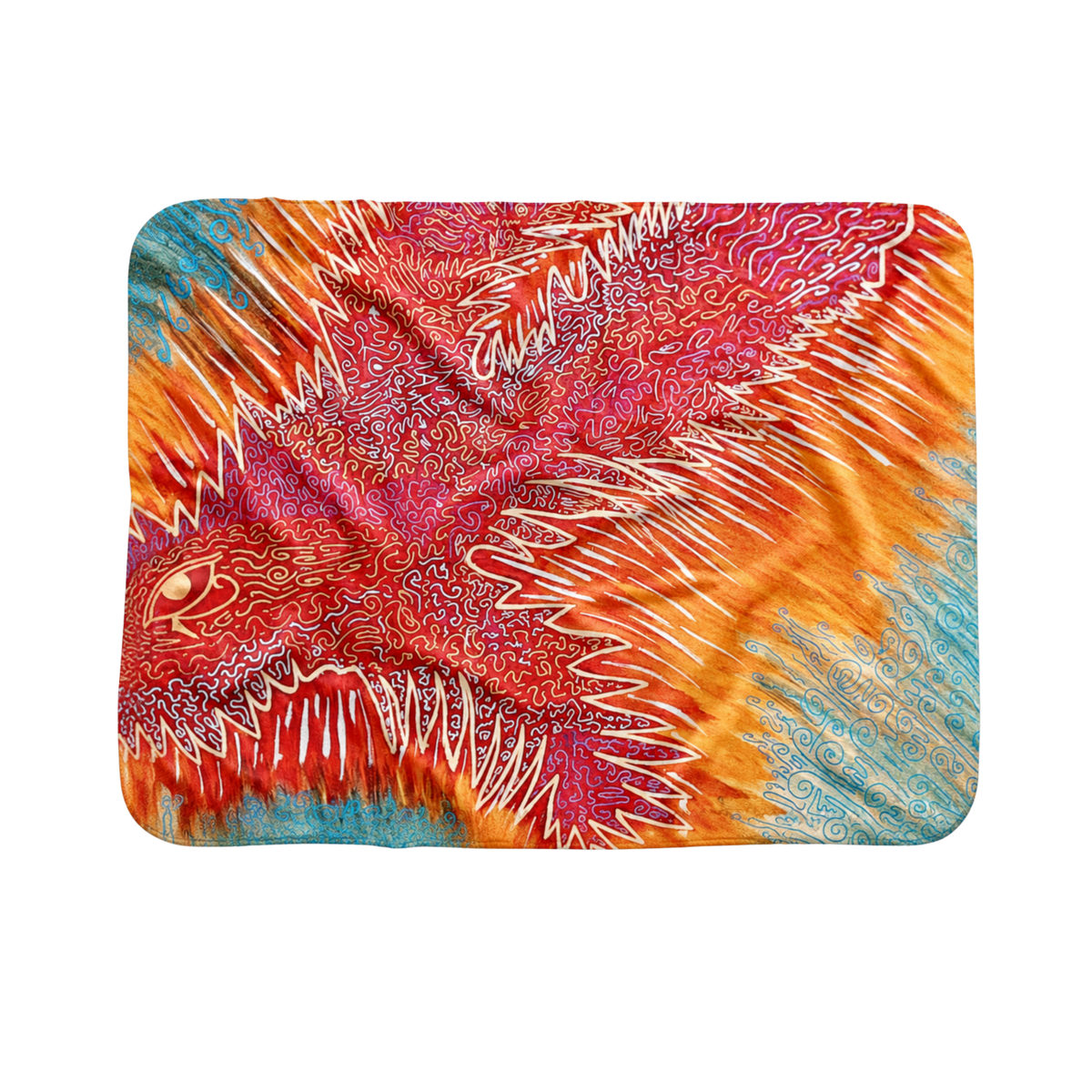 Fire Throw Blanket-0
