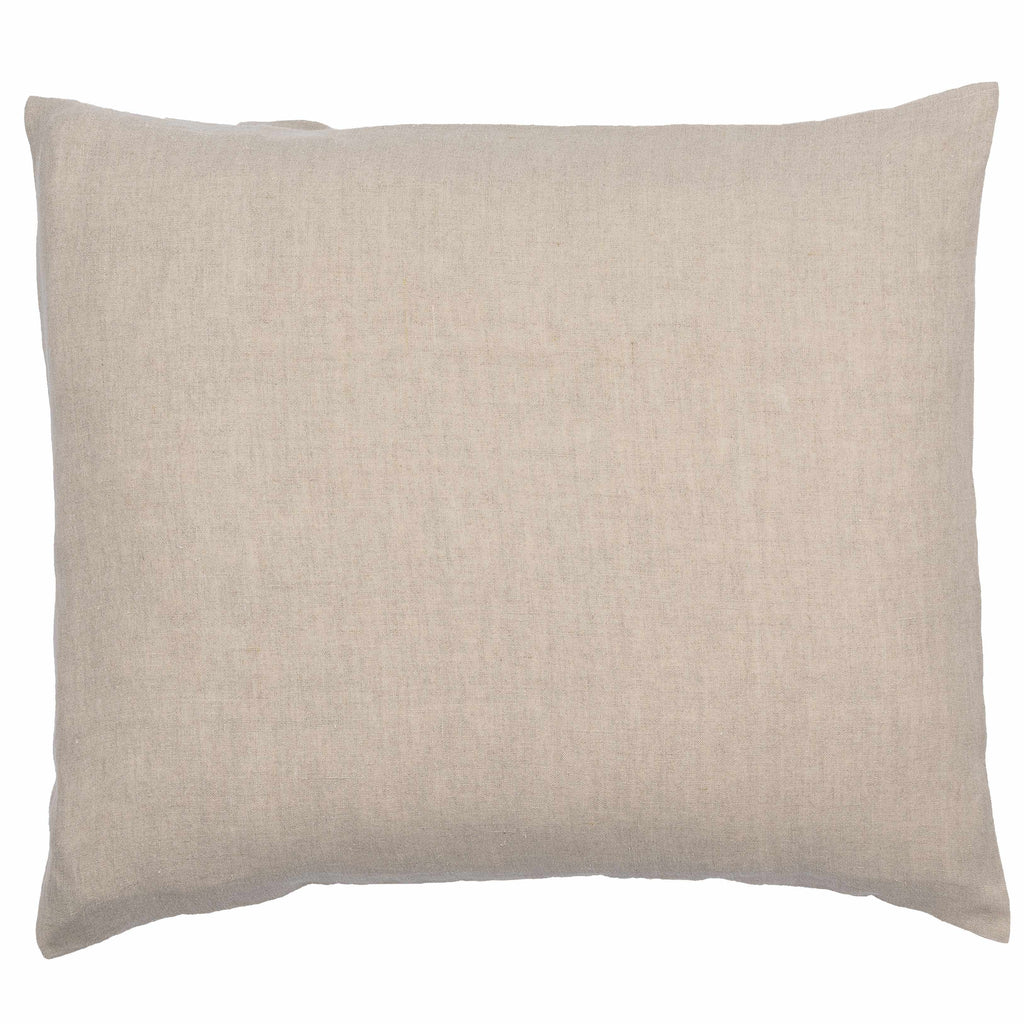 Firhouse light beige pure linen bedding set neatly arranged on a traditional style master bed — view 3