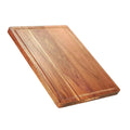 Extra large natural wooden chopping board for daily kitchen meal prep and cooking