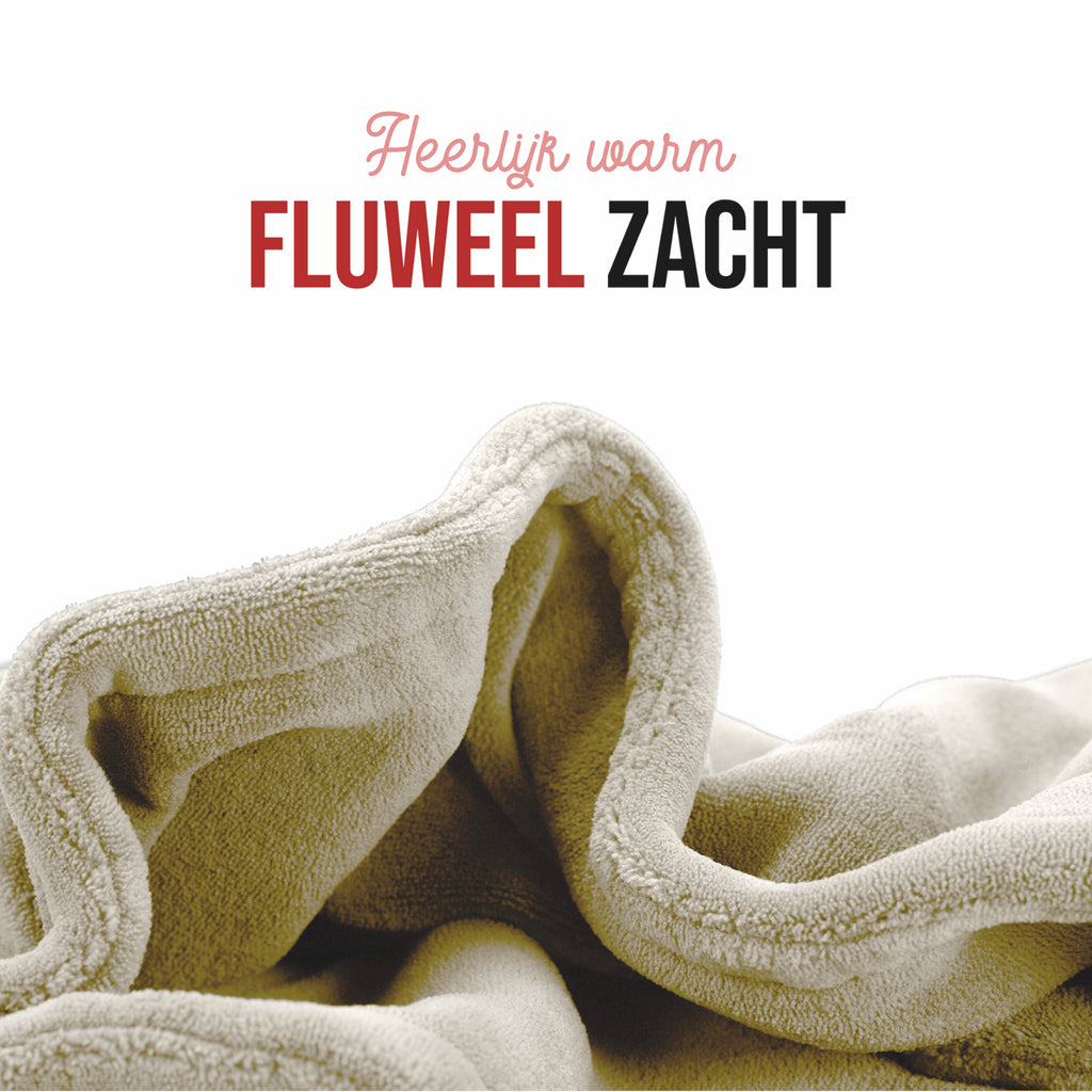 Extra-large beige flannel fleece electric blanket spread neatly over a comfortable couch — view 6