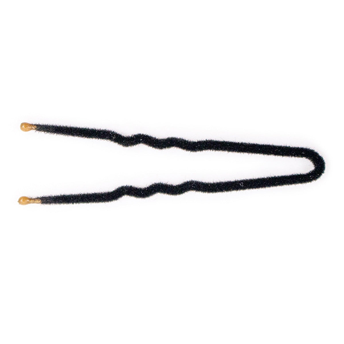 Frenchies Black Velvet Hairpins-4