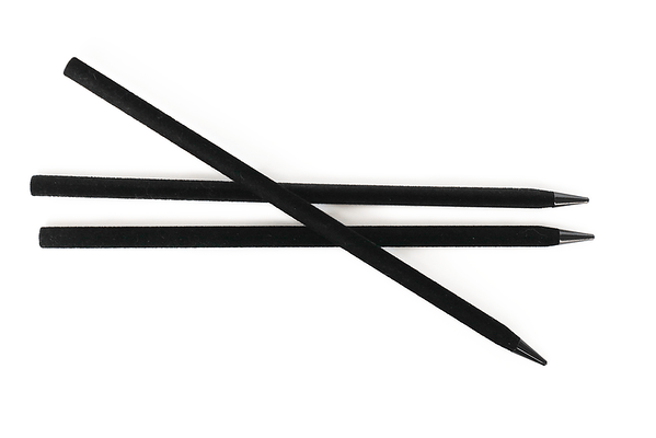 Frenchies Black Velvet Hairsticks-3