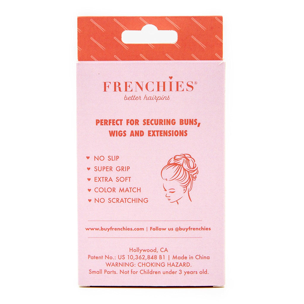 Frenchies Blonde Velvet Hairpins-1