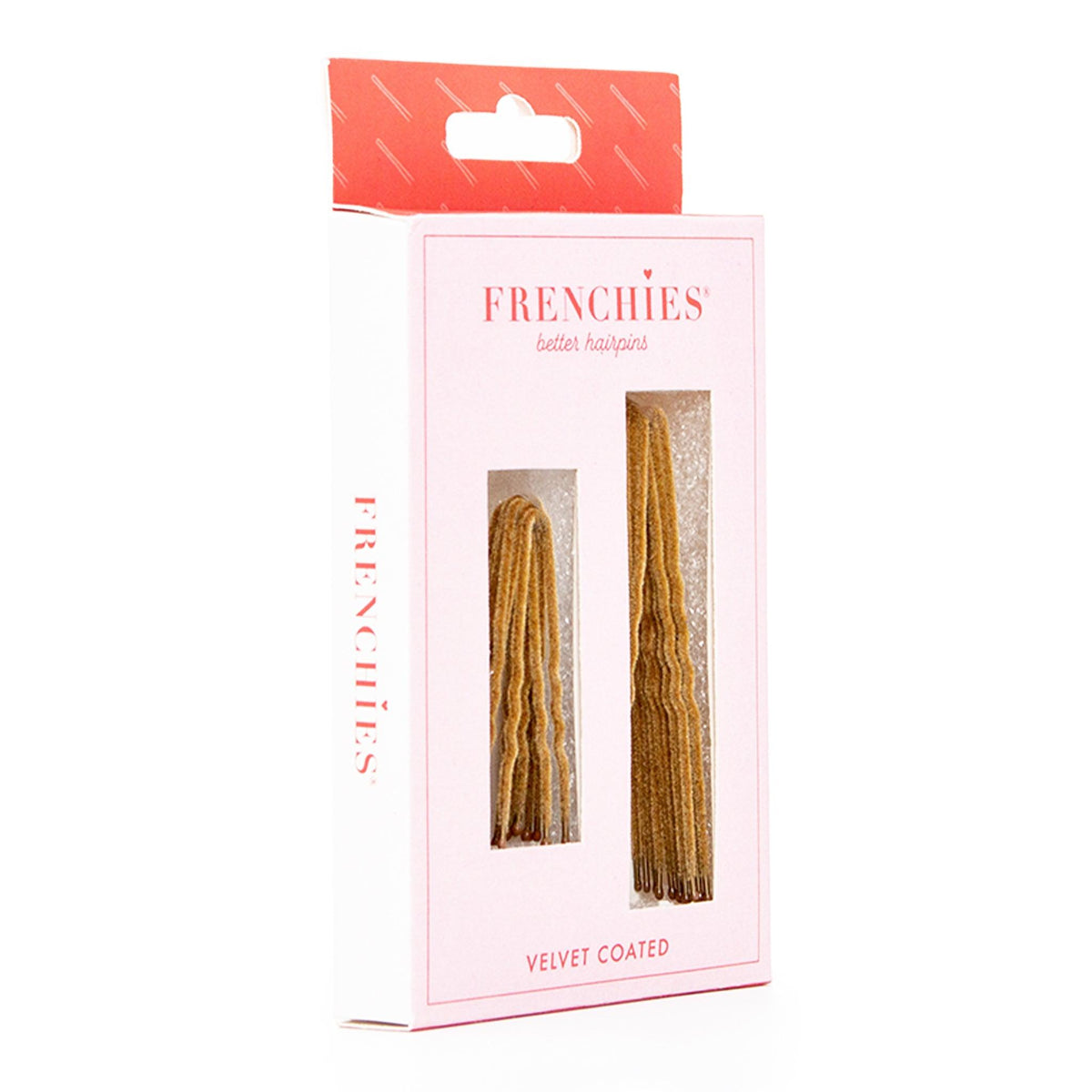 Frenchies Blonde Velvet Hairpins-2