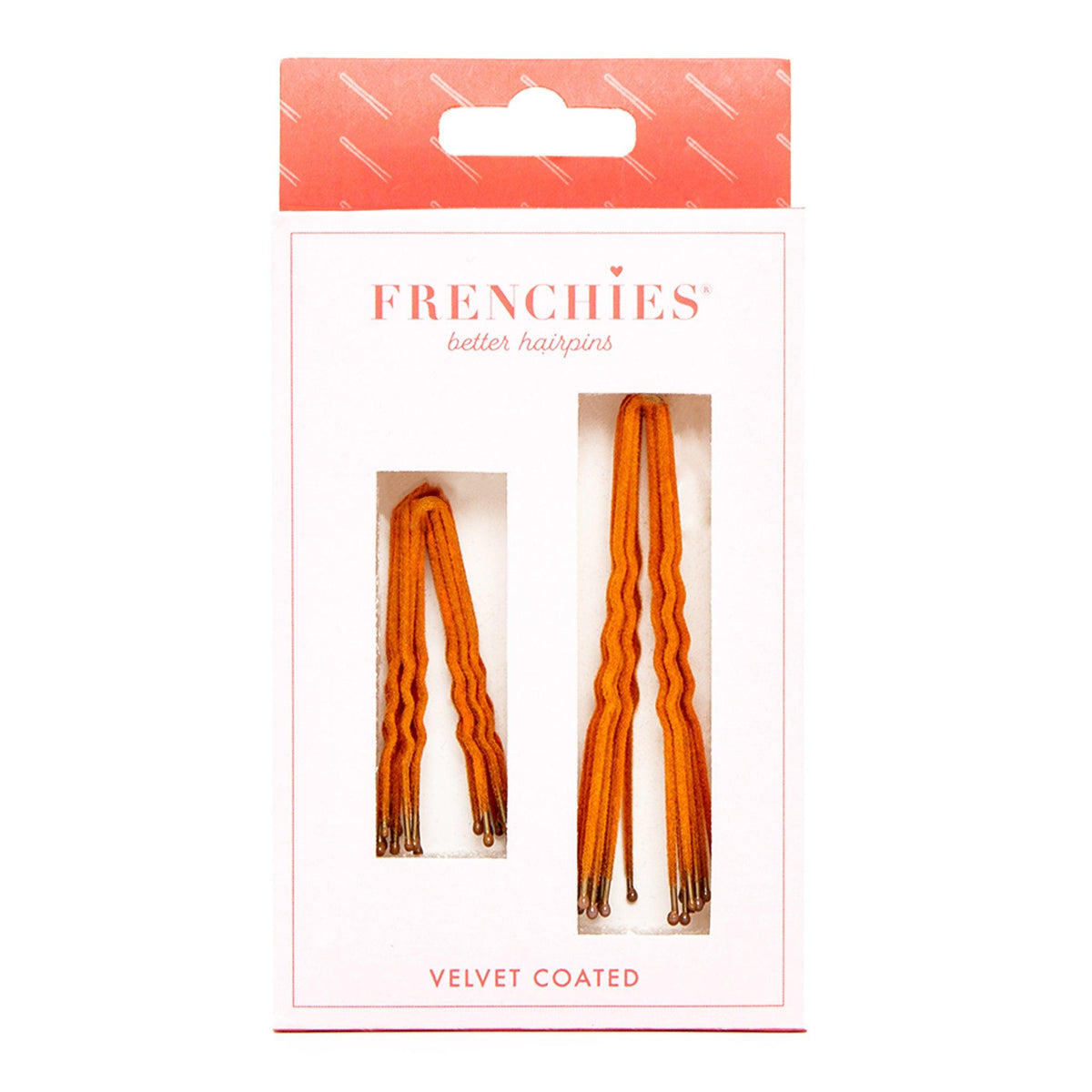 Frenchies Red Velvet Hairpins-0