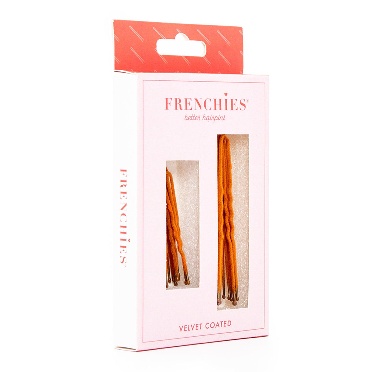 Frenchies Red Velvet Hairpins-2