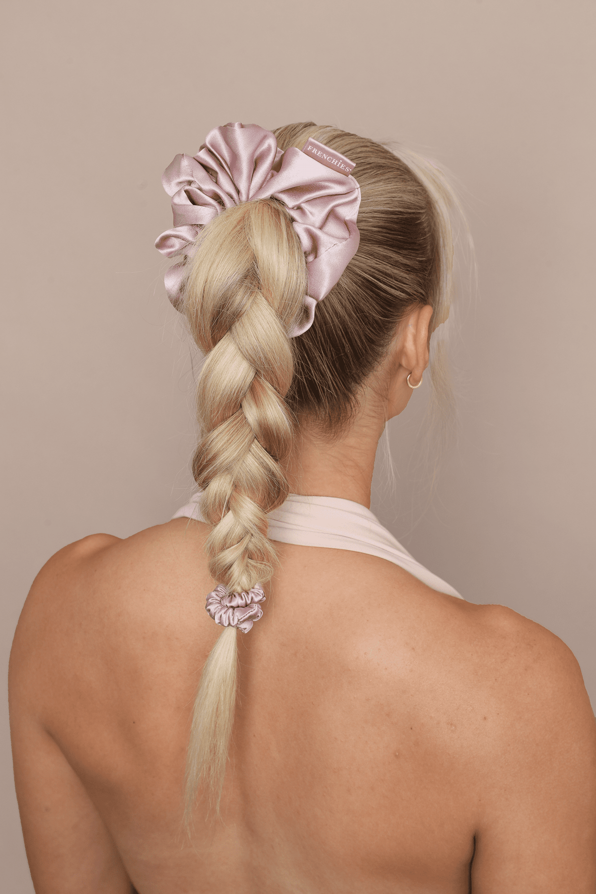 Frenchies 100% Silk Skinny Scrunchies-4