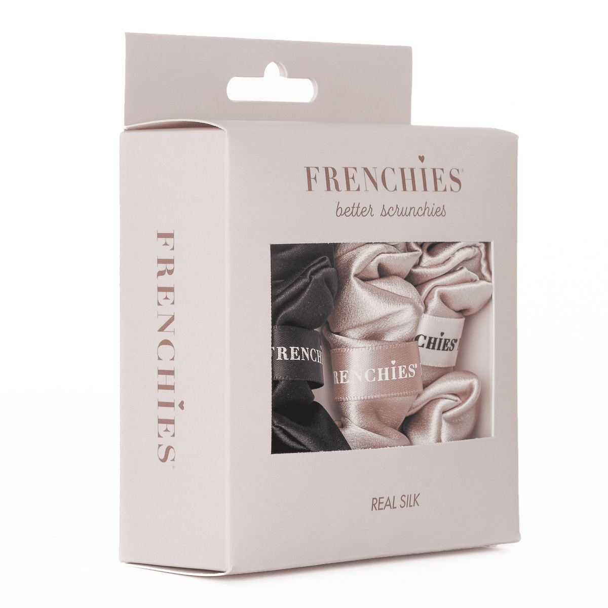 Frenchies 100% Silk Small Scrunchies-2