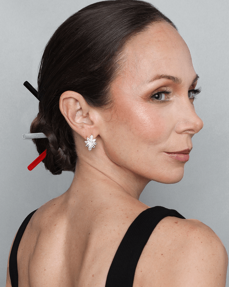 Frenchies Trio Color Velvet Hairsticks Set-3