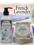 French Lavender Bundle Skin Care Gift Set-0