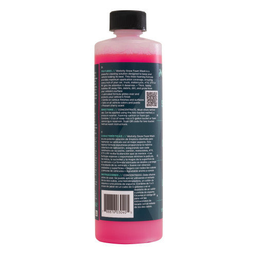 Motivity snow foam car wash soap 16 fl oz cherry scented bottle for exterior auto detailing — view 2
